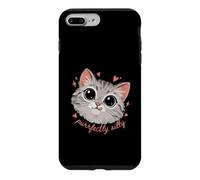Funny Cat Lover Purrfectly Silly Kawaii Kitty Case for iPhone 7 Plus/8 Plus