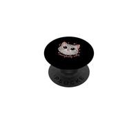 Funny Cat Lover Purrfectly Silly Kawaii Kitty PopSockets Adhesive PopGrip