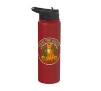 Funny Cat Lover Save The Earth Only Planet That Has Cats Stainless Steel Insulated Water Bottle