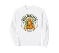 Funny Cat Lover Save The Earth Only Planet That Has Cats Sweatshirt