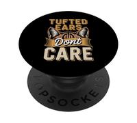 Funny Cat Maine Coon Tufted Ears Dont Care PopSockets Adhesive PopGrip