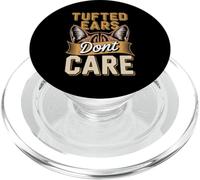 Funny Cat Maine Coon Tufted Ears Dont Care PopSockets PopGrip for MagSafe