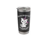 Funny Cat Meme Next Trick Ill Forget What Im Doing Sarcastic Stainless Steel Insulated Tumbler