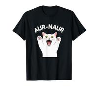 Funny Cat Meme Saying AUR Nau Cat Oh No in Australian Accent T-Shirt