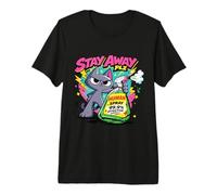 Funny Cat Meme Stay Away Plz Human Spray Joke Premium T-Shirt