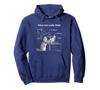 Funny Cat Memes, What Cats Really Think Pullover Hoodie