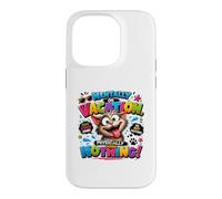 Funny Cat Mentally on Vacation Physically Doing Nothing Case for iPhone 14 Pro