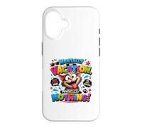 Funny Cat Mentally on Vacation Physically Doing Nothing Case for iPhone 16