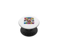 Funny Cat Mentally on Vacation Physically Doing Nothing PopSockets Adhesive PopGrip