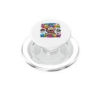 Funny Cat Mentally on Vacation Physically Doing Nothing PopSockets PopGrip for MagSafe