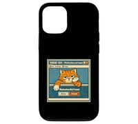 Funny Cat Motivation Not Found 404 Error IT Tech Case for iPhone 12/12 Pro