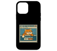 Funny Cat Motivation Not Found 404 Error IT Tech Case for iPhone 12 mini