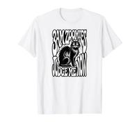Funny Cat Owner 3AM Zoomies Judge Me Now Retro Value Graphic T-Shirt, Men, White, L