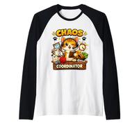 Funny Cat Owner Chaos Coordinator Cute Kitty Humor New Item Raglan Baseball Tee