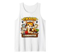 Funny Cat Owner Chaos Coordinator Cute Kitty Humor New Item Tank Top