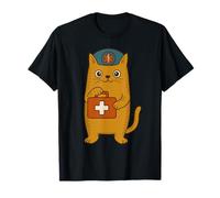 Funny Cat Paramedic EMS EMT T-Shirt