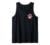 Funny Cat Paw Mood Expressions Angry for Pet Lovers Tank Top