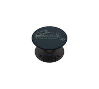 Funny Cat Physics Science What Cats Really Think PopSockets Adhesive PopGrip
