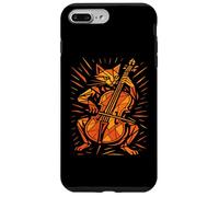 Funny Cat Playing Cello Musician Music Musical Instrument Case for iPhone 7 Plus/8 Plus