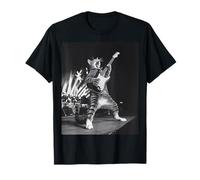 Funny Cat Playing Guitar Rock Star Rock & Roll Men Women Kid T-Shirt