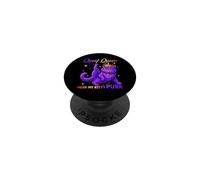 Funny Cat Queef Queen Inappropriate Dirty Adult Humor Jokes PopSockets Adhesive PopGrip