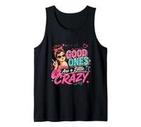 Funny cat Quote for Humorous aand Crazy People Tank Top