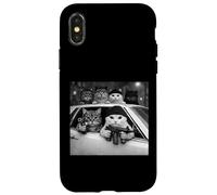 Funny Cat Retro Gangster Squad Urban Street Streetwear Case for iPhone X/XS