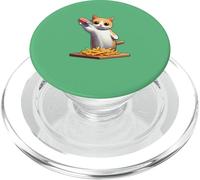 Funny Cat Salting Fries Cartoon PopSockets PopGrip for MagSafe