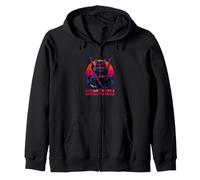 Funny Cat Saying Cats Rule The World Sarcastic Zip Hoodie