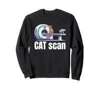 Funny Cat Scan Computed Tomography Radiologist CT Tech Sweatshirt