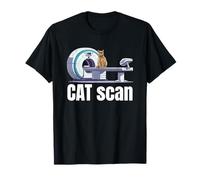 Funny Cat Scan Computed Tomography Radiologist CT Tech T-Shirt
