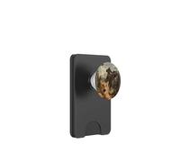 Funny Cat Selfie UFO Alien Chase Bigfoot Riding T-Rex Kid PopSockets PopWallet for MagSafe
