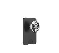 Funny Cat Selfie with UFOs PopSockets PopWallet for MagSafe