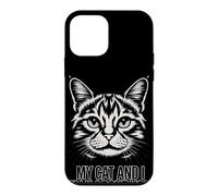 Funny Cat Shirt My Cat And I Talk About You For Women Girl Case for iPhone 12 mini