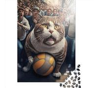 Funny Cat Shock 1 Paper Jigsaw Puzzles for Adults 1000 Piece Puzzles Rectangular Puzzle And Home Decor And Family Game 1000pcs (38x26cm)