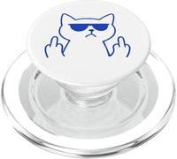 Funny Cat Statement - Sarcastic Social Awkward Introvert Cat PopSockets PopGrip for MagSafe