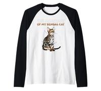 Funny Cat T | Bengal cat Anatomy | Bengal Cats Raglan Baseball Tee