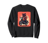 Funny Cat Taking Over the Road Outfit Sweatshirt