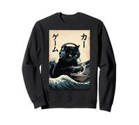 Funny Cat tee Ramen Noodles Kawaii Anime Manga Japanese Food Sweatshirt