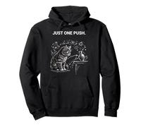 Funny Cat Thinking -Science Cat Meme - Cat Owner Humor Pullover Hoodie