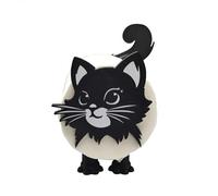 Funny Cat Toilet Paper Holder Quirky Bathroom Decor Loo Roll Storage