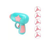 Funny Cat Toy Interactive Launch Pet Training Toy For Kitten Mini Flying Disc Shooting Gun Chasing Games Cat Toys Pet Supplies(Blue)