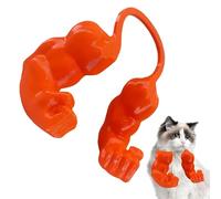 Funny Cat Toy with 3D Printed Muscular Arms, Realistic Mini Hands for Cats, Creative Interactive Pet Prop and Birthday Decoration for Photo and Cosplay