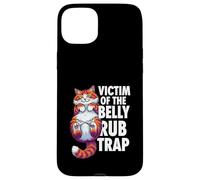 Funny Cat Victim Of The Belly Rub Trap Kitten Joke Case for iPhone 15 Plus