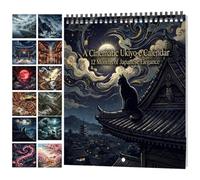 Funny Cat Wall Calendar 21 x 21 cm Thick Paper Decoration for 12
