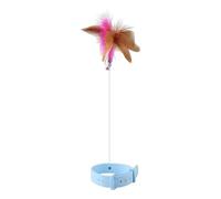 Funny Cat Wand - Interactive Cat Collar Toy for Indoor Use - Pet Companion Toy for Kittens and Cats Who Have Fun Playing