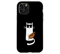 Funny Cat Wearing Sunglasses Playing Hurdy Gurdy Case for iPhone 11 Pro