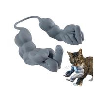 Funny Cat With Muscular Arms, 3D Printed Cat's Neck Arms With Muscle