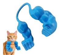 Funny Cat with Muscular Arms | Cat Costumes for Pets | Creative Neck Hanging Muscle Arms Decoration Props for Cats | Novelty Fake Human Arm Cats Outfit Interactive Toys for Party Props