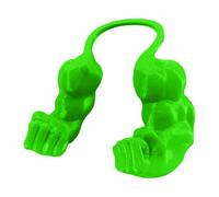Funny Cat with Muscular Arms, Viral Bodybuilder Cat Costume for Halloween & Cosplay, Fake Human Arms for Cats Unique Photo Prop & Home Decor (17x15.6cm) (Green)